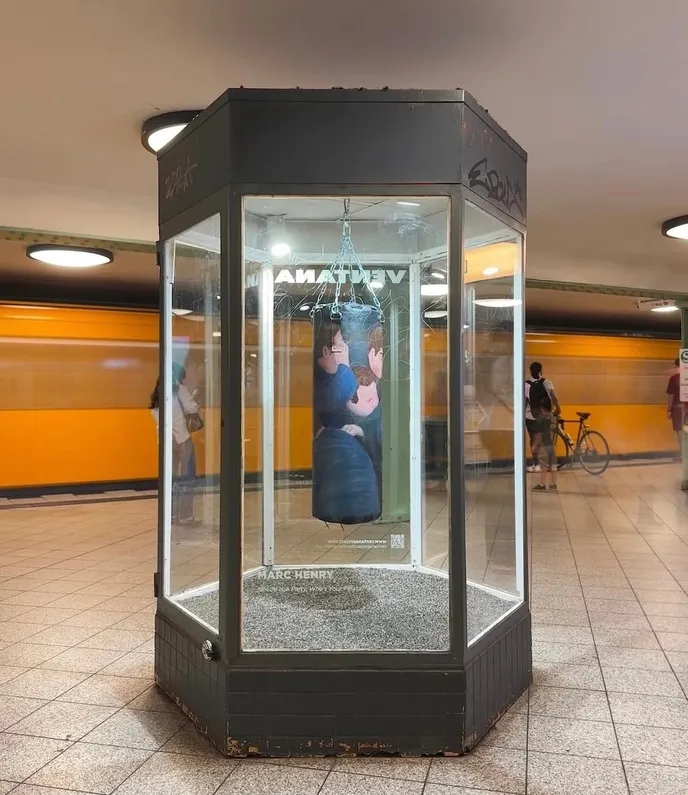 Artwork #1 of Marc Henry: “If Life Is A Party, Who’s Your Piñata?”