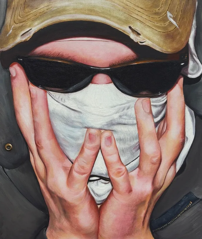 Artwork #5 of Nils Ben Brahim: "Uno di Voi"