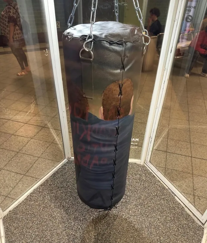 Artwork #2 of Marc Henry: “If Life Is A Party, Who’s Your Piñata?”