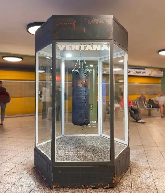 Artwork #3 of Marc Henry: “If Life Is A Party, Who’s Your Piñata?”